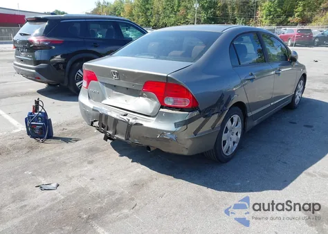 2008 Honda Civic Lx from USA, damaged, VIN 1HGFA15578L017102